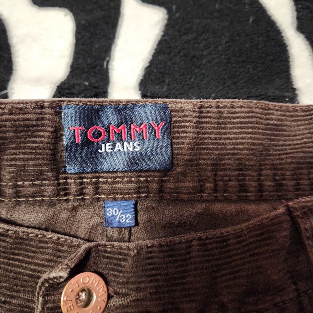 Men's Brown Corduroy Pants - Picture 4 of 5